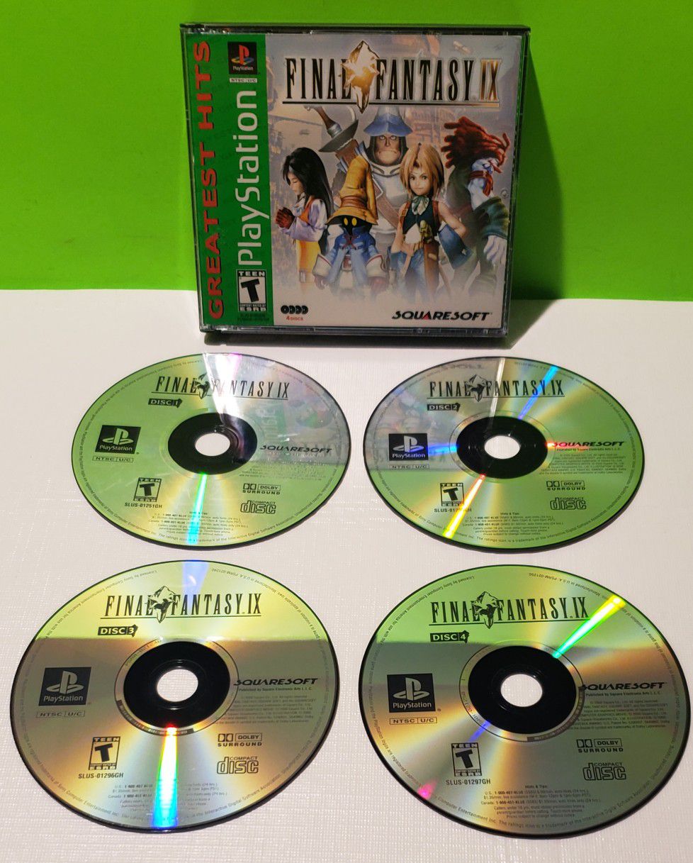 Playstation 1 PS1 PSX Final Fantasy IX