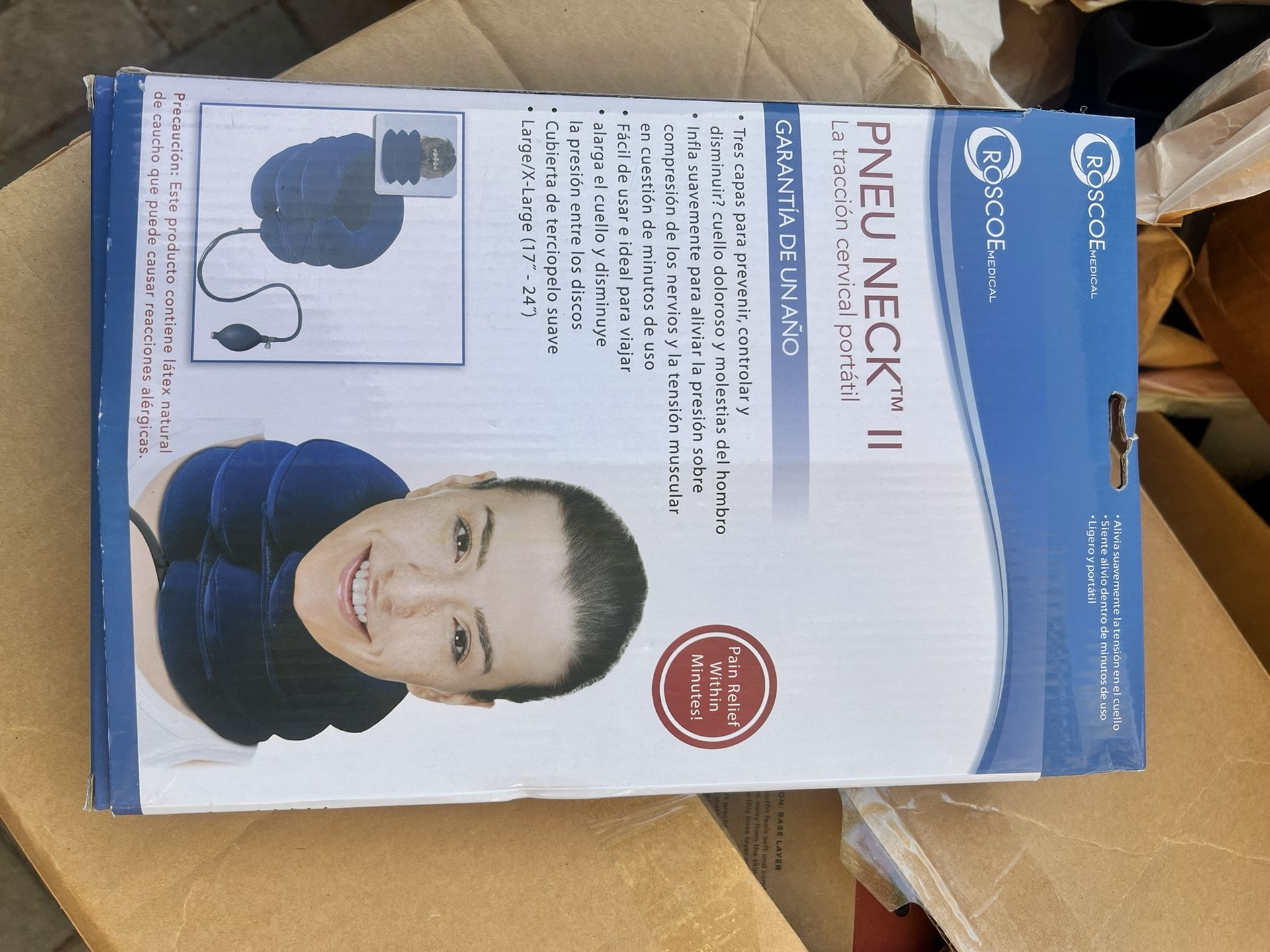 PNEU NECK PORTABLE CERVICAL TRACTION