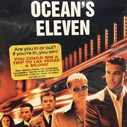 Oceans Eleven - Brad Pitt VHS