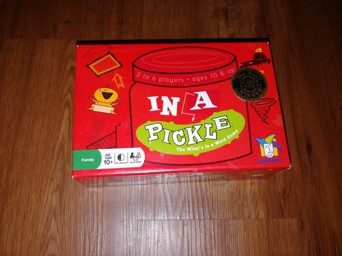 In a Pickle "The What's in a Word Game"