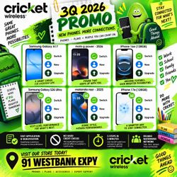 Cricket phone sale