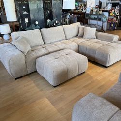Sectional L Sofa Info in the Description 