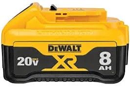 DeWalt 20v Max XR 8AH Battery