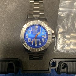 Diver Watch Deep Blue Blue tech Abyss II