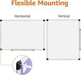 New Magnetic Dry Erase Whiteboard, 36 x 48 inch (In Box)