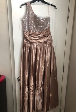 Large bronze and silver dress