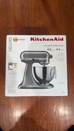 KitchenAid 4.5 Quart Deluxe Tilt-Head Stand Mixer