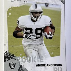 2010 Score - #302 Andre' Anderson (RC)