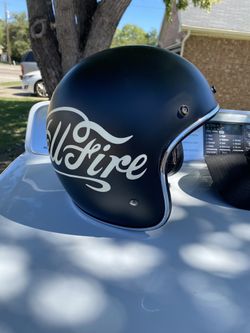 Bell Hellfire Retro Style Helmet Size M
