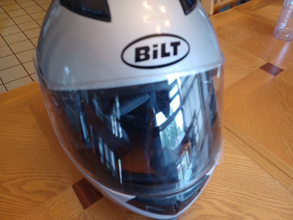 Bilt Techno System Bluetooth Motorcycle Helmet Like New Size Small - $40 FIRM 
