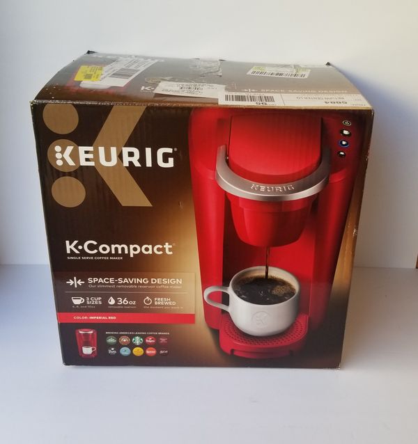Keurig Turquoise KCup Pod Coffee Maker Space Saver Compact Single