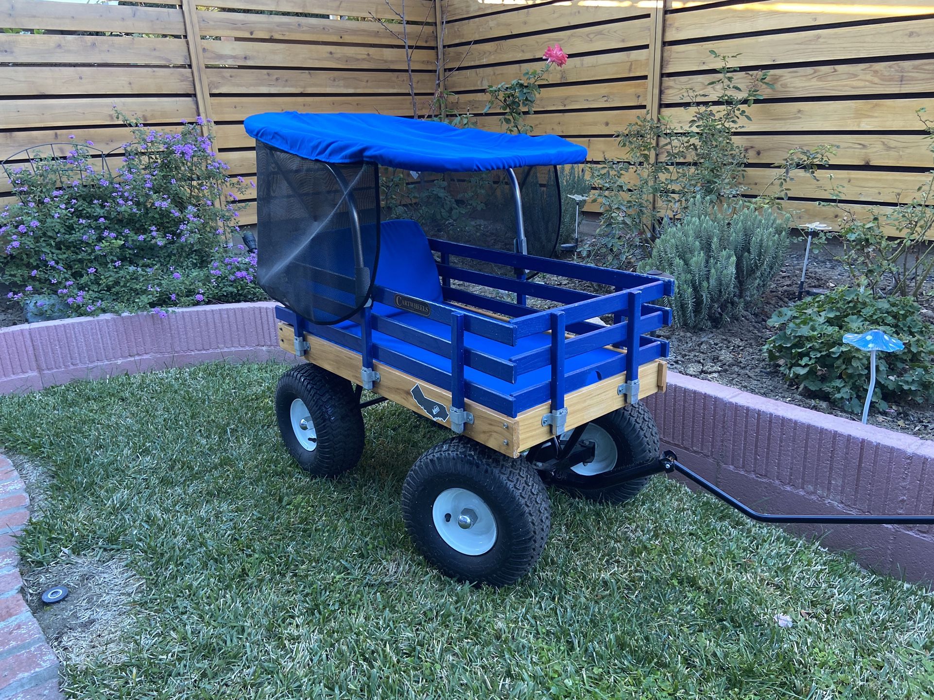 Cartwheels USA pull Cart Wagon Accessories Kids Beach Park