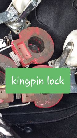Enforcer Commercial King pin lock for trailers