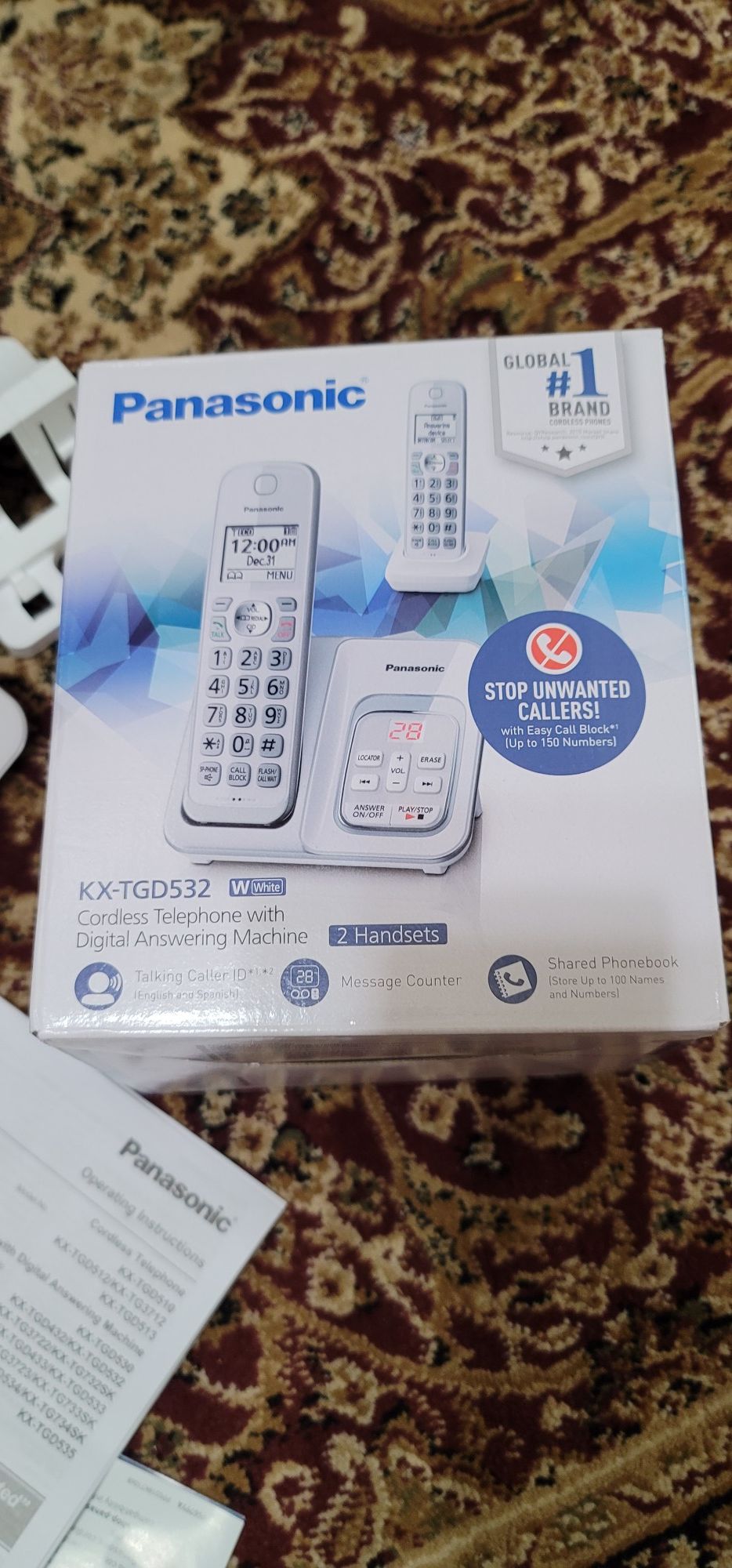 Panasonic 2 handsets