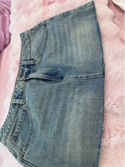 FASHION NOVA DENIM SKIRT