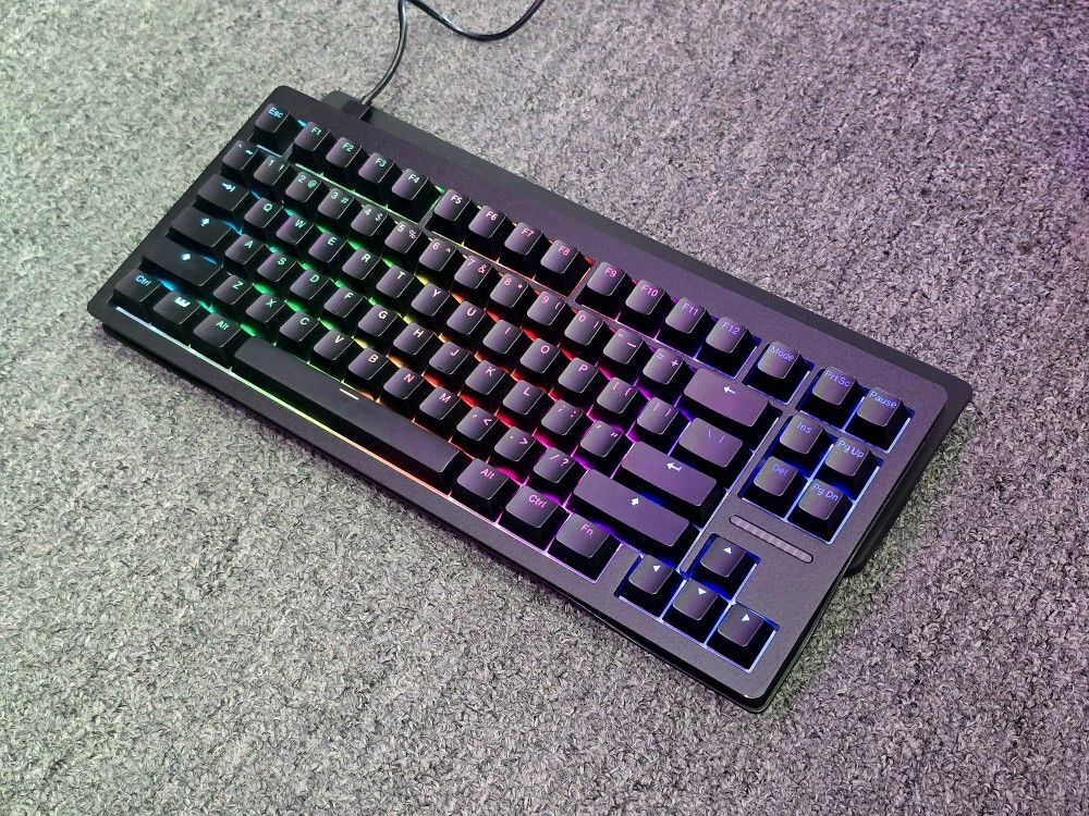 HIGH-END WooTing 80HE Gaming Keyboard (ZINC ALLOY) Model