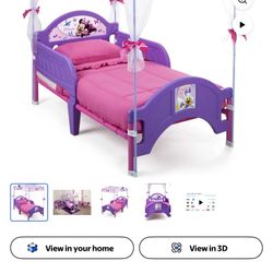Minnie Mouse Toddler Bed
