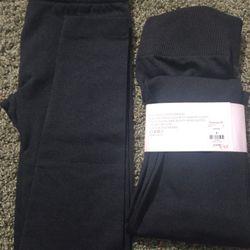 Black Women's Leggings Size Small New $2 Each Firm No Holds