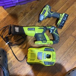 Ryobi Impact And Saw saw