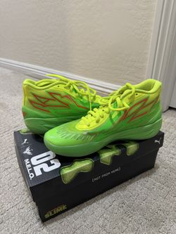 Lamelos M2 Slime Green Basketball Shoes