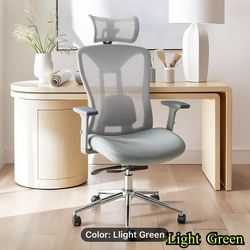 NEW - Office Chair 🪑High Back Swivel Mesh Computer Chair-light green