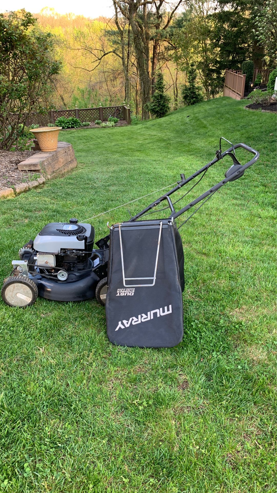 Murray Self Propelled Lawn Mower - with Bag - 3 in 1 combo
