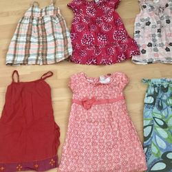 3T Summer Dresses -6 Dresses 