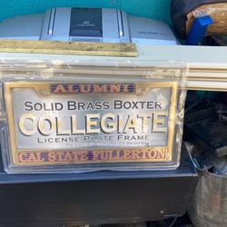 New License Plate Frame