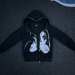 Black & White Svrnty ZipUp