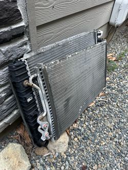 Old radiators for aluminum scrap, free
