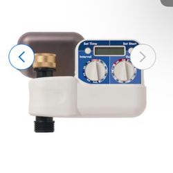 ORBIT 1Output port white Digital hose and timer