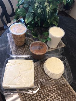 Queso fresco panela jocoque chongos cajeta