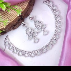 Premium Quality AD Necklace 