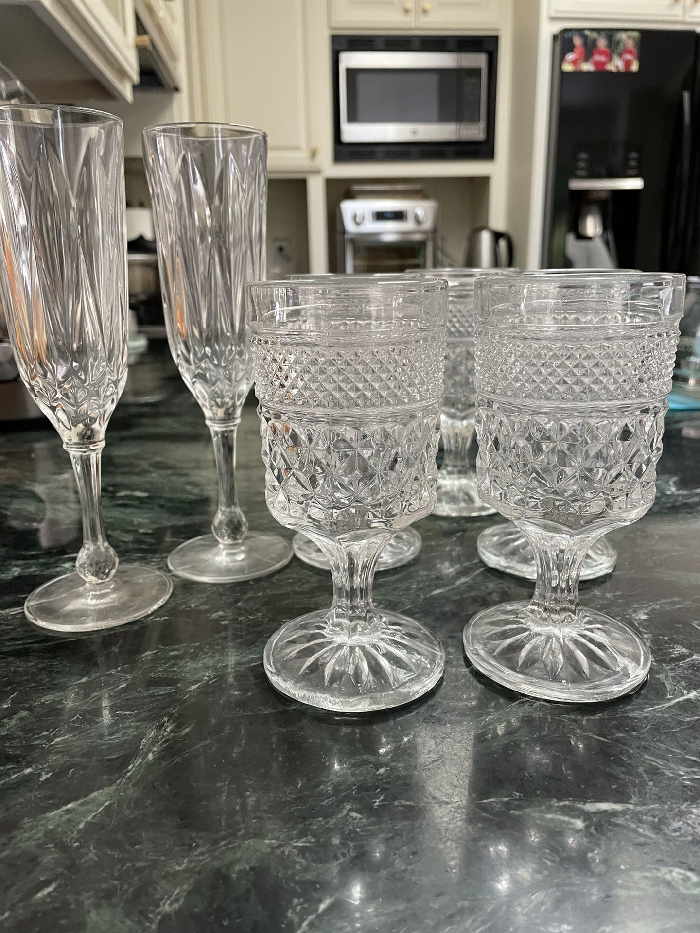 Vintage Glassware $10