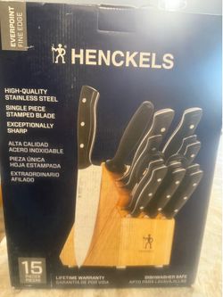 Henckels 15 piece