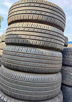 235/55/20 Michelin set de llantas usadas en buenas condiciones las 4