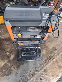 Ridgid planer