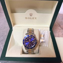 Rolex Two Tone Submariner (Bluesy)