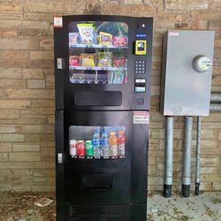 Vending Machine With a Credit Card Reader 