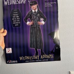 Wednesday Outfit Vest And Jacket Size Small, Only Skirt Not Included Brand New 