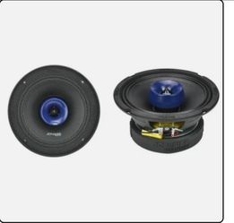 JCPower RP65MD 6.5" 250W Peak 2 Way Coaxial Car Audio Door Speakers Stereo Pair