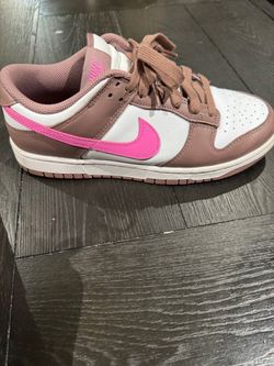 Brown and pink dunks