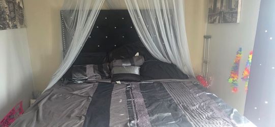 Ashley 's European king bed