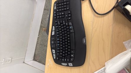 Logitech Ergonomic Wired Keyboard