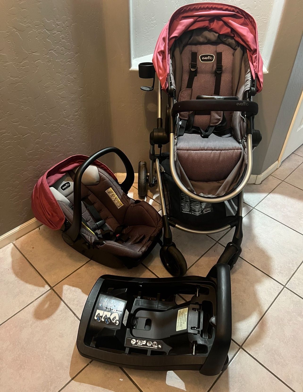 Evenflo Car seat/ Stroller 