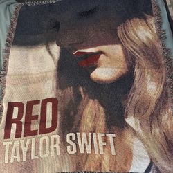 RED Taylor Swift Blanket/Tapestry