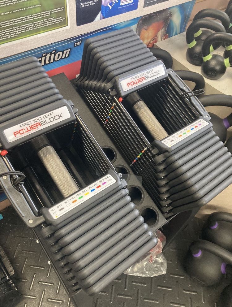 POWERBLOCK Expandable 4lbs to 100lbs