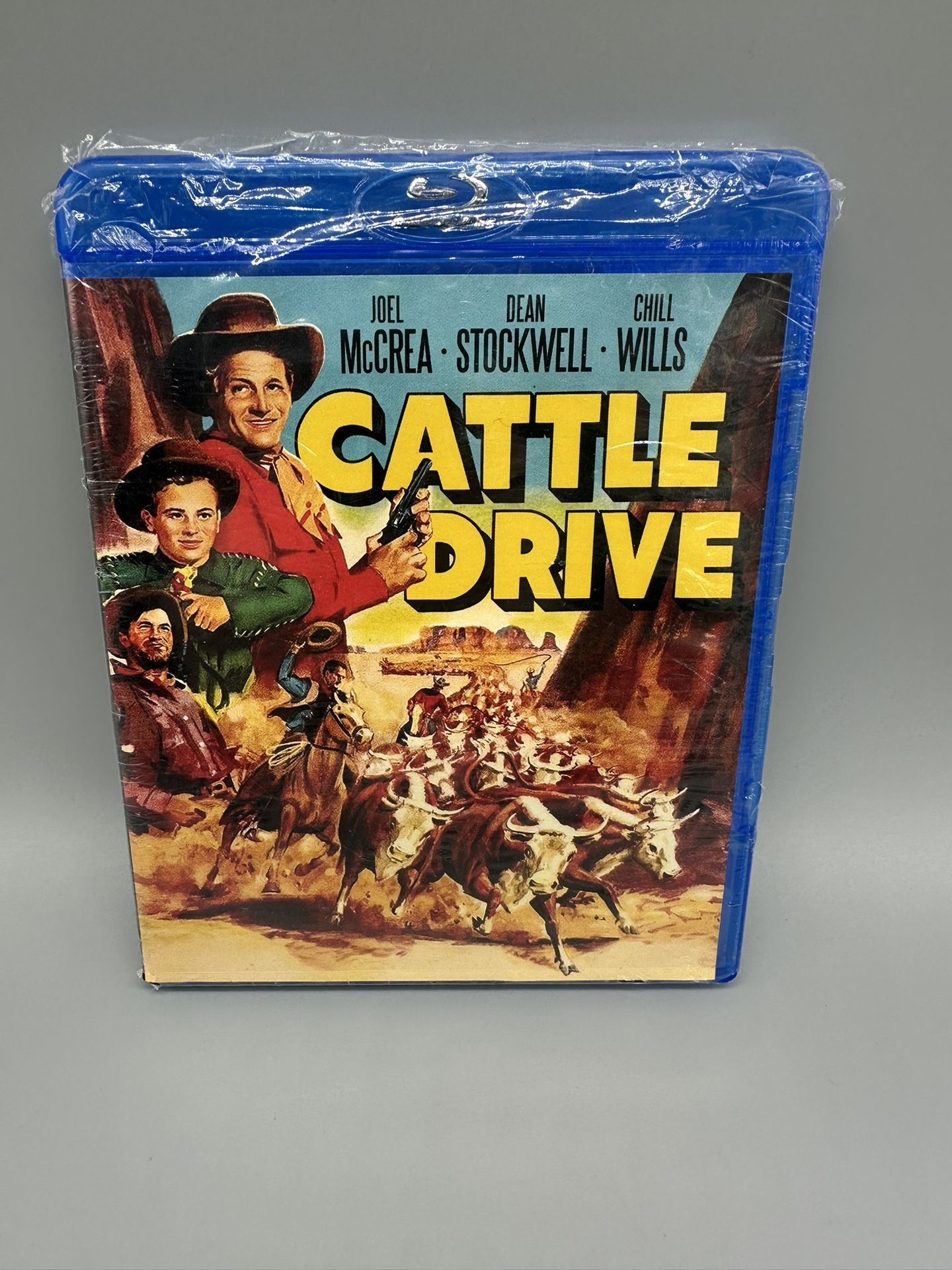 CATTLE DRIVE New Blu-ray 1951 Joel McCrea Dean Stockwell