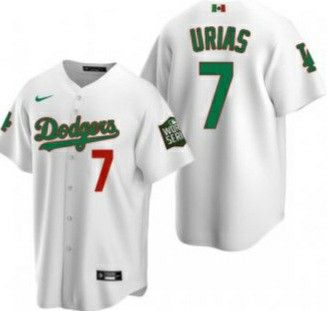 Dodgers/Mexico Urias MENS Jersey