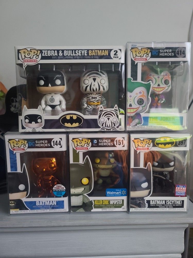 Batman Funko Lot